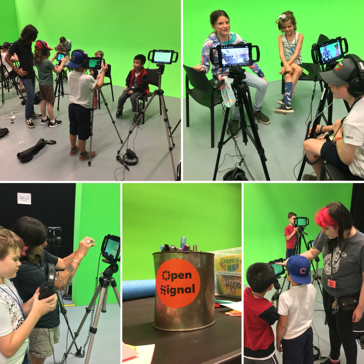 opensignalpdx's tweet image. #SummerCamps officially kicked off today with our sold out #AdventureFilmmakers camp!

Spots are still available for next week's #AnimationNation camp for youth ages 12 to 14—but many others are selling out.

📆 See our full camps schedule:
opensignalpdx.org/camps