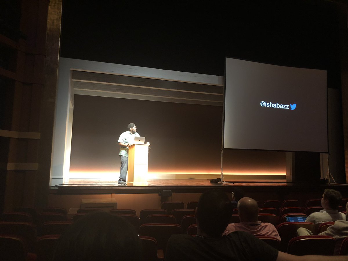 ray_deck's tweet image. Learning how to bring apps back to life via state restoration with @ishabazz #SwiftFest