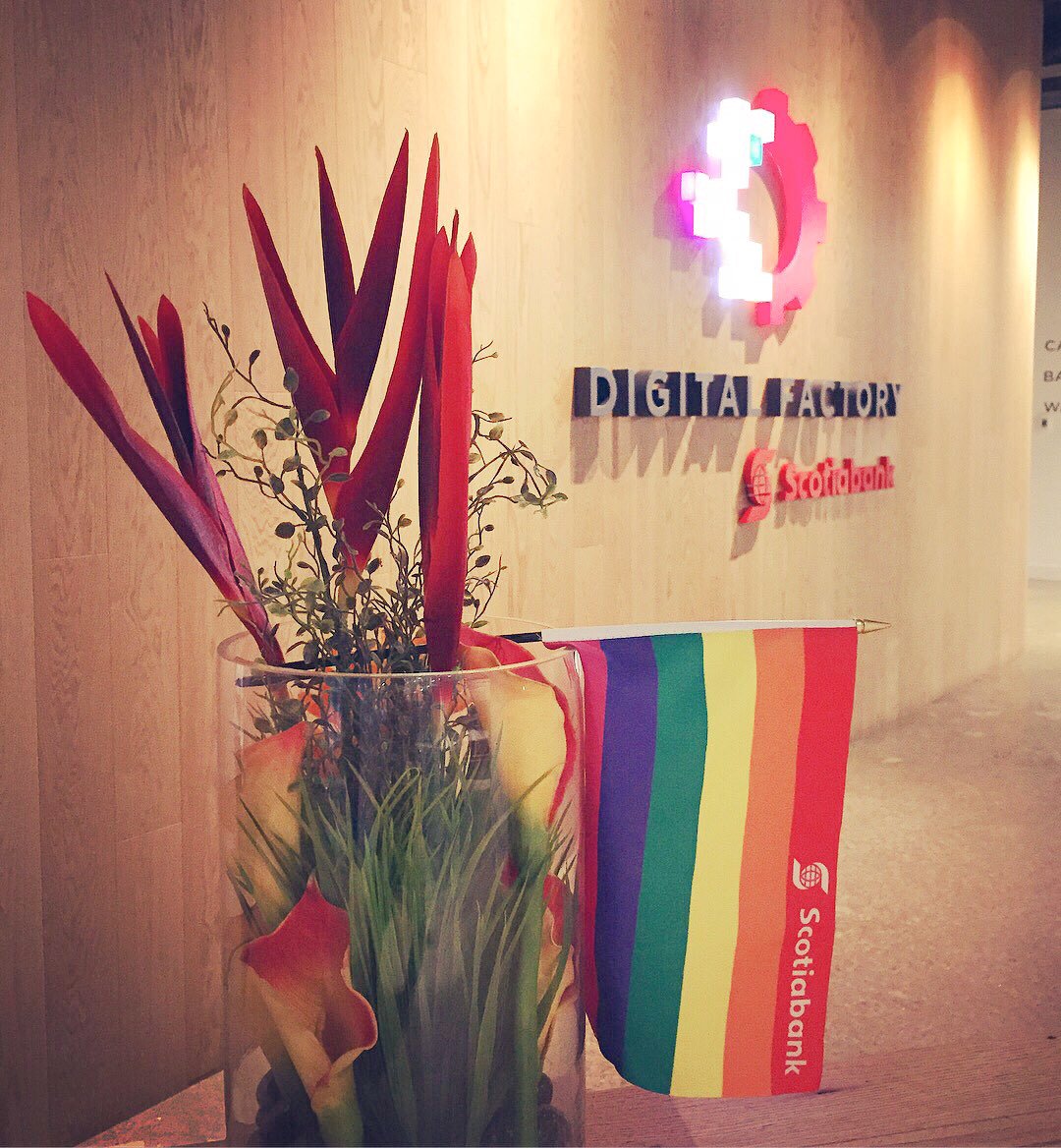nataliehickes's tweet photo. #PrideMonth + #ScotiaDF = #ScotiabankProud ❤️🌈 https://t.co/zBrY1cXoeZ