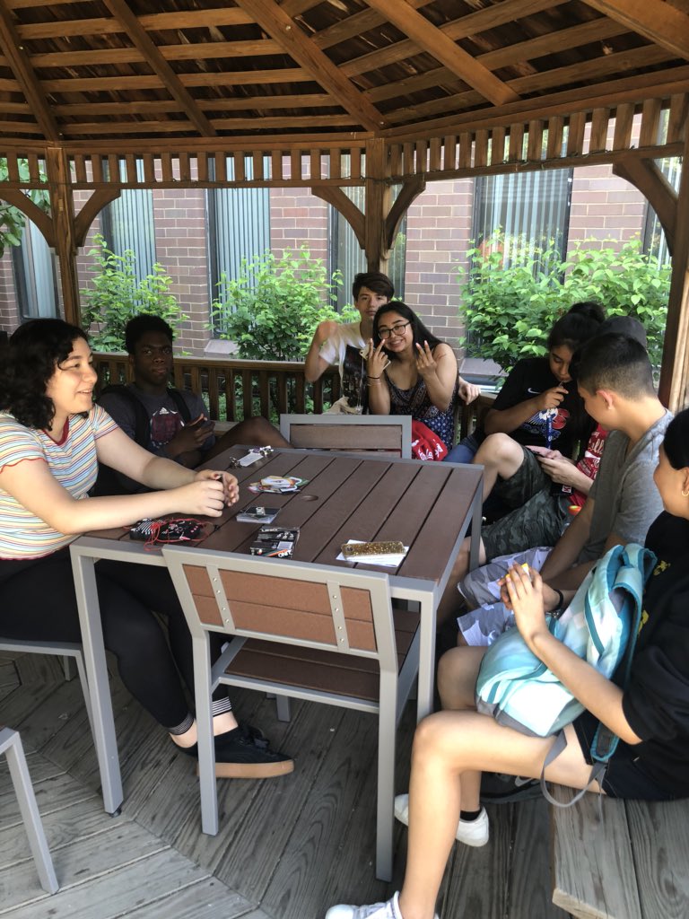 CurieCS's tweet photo. Class of 2021 Celebrating their 1st year of success @CurieHS #thecurieway #condorpride https://t.co/FYCJDGW7mT