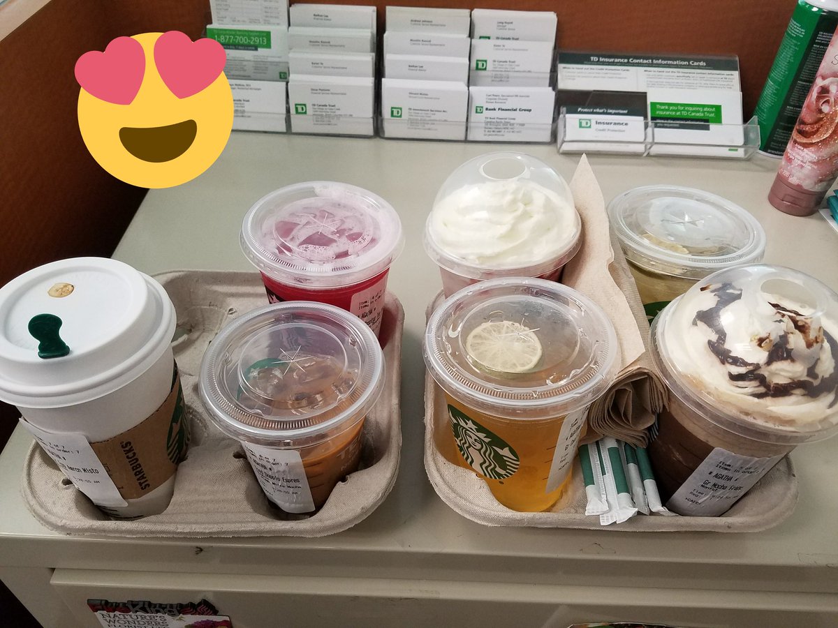 ayuen113's tweet photo. Kicking off Employee Appreciation week with the teams at Cambie &amp; 8th and False Creek!  Looks like a GREAT start! @janiceleung_TD @Huynh_ @JuliaKelly_TD @AdamChu_TD https://t.co/imEBwN3VEl