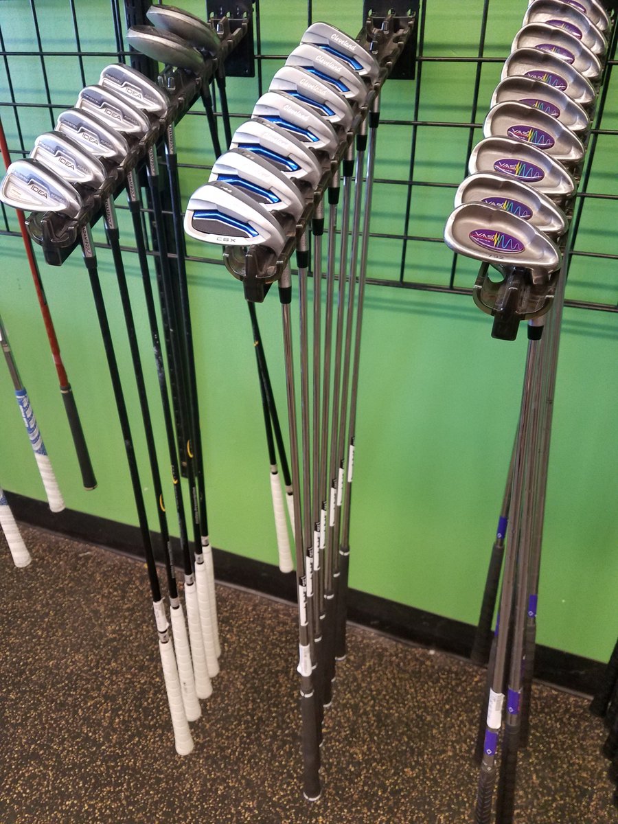 PlayClawson's tweet photo. Hit the links with these beautiful Cleveland Launcher CBX irons!!! #qualityused https://t.co/HzMKssJzmC