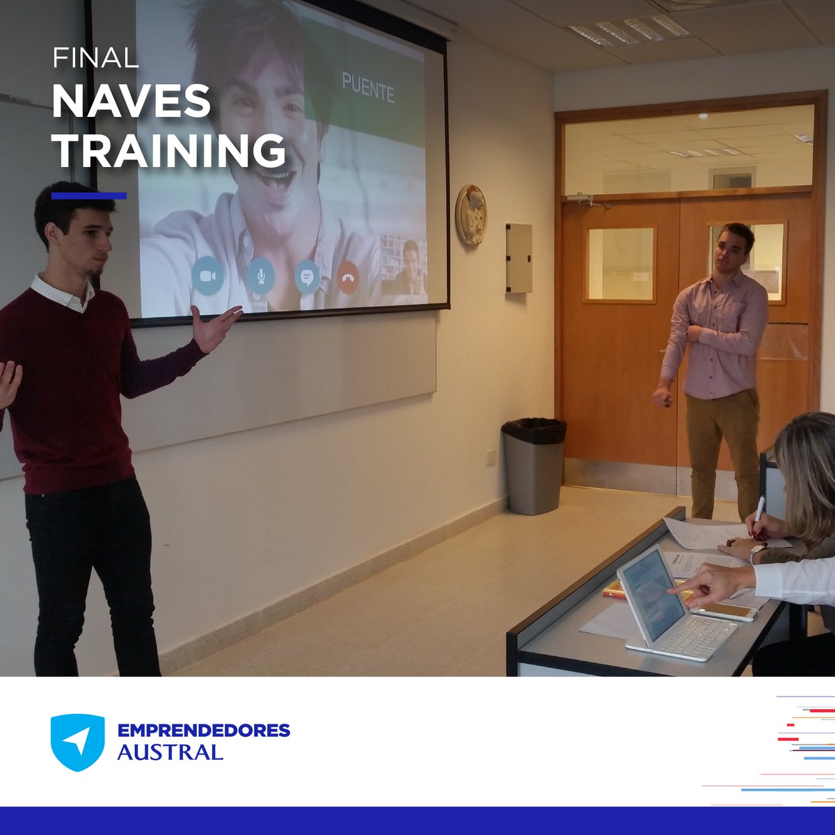 emprendeaustral's tweet photo. ¡Se viene la final de #NavesTraining! Te esperamos mañana a las 13 h. en el auditorio de la @UnivAustral
#EmprendedoresAustral https://t.co/IWzv2Zqf9i