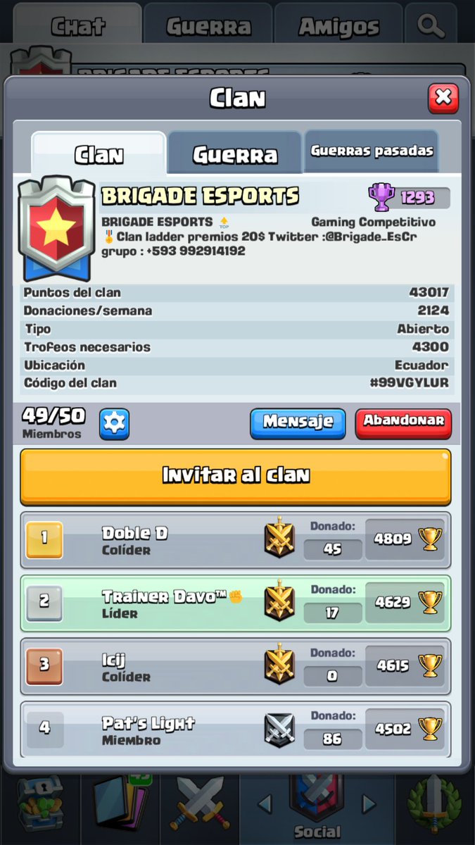 Estamos en Busca de Jugadores Competitivos Serios con Récord Desde 🏆4300 copas 
👑Damos header y Logo
📌Participamos en Ligas gratuitas y de paga 
📌Si te interesa mandar MD 📩
Se les agradece si me ayudan con  RT😁 @FNLLiga @Doble_D83 <a href="/LWLChampionship/">LWL Championship</a> <a href="/mateoU3010/">Alan Mateo Urgilez</a> <a href="/Trainer_Davo/">Trainer Davo ™</a>