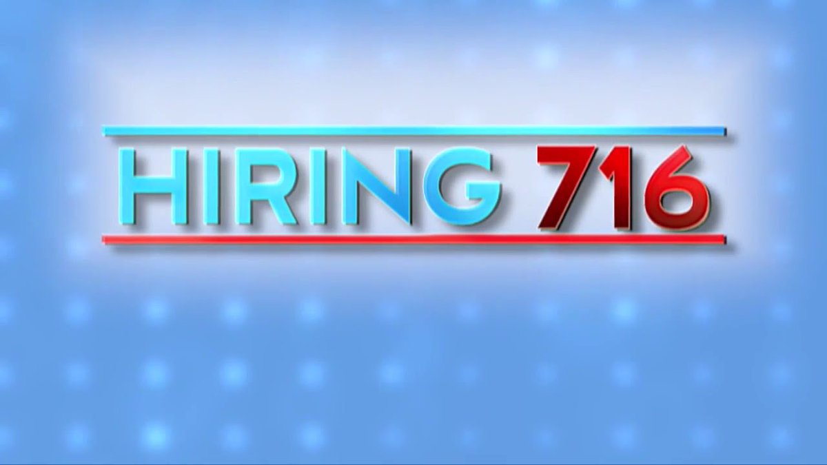 *HIRING 716* is our new initiative at <a href="/WKBW/">7 News WKBW</a> committed to helping you by highlighting job opportunities, struggles and successes here in WNY. 
Story ideas to hiring716@wkbw.com 
wkbw.com/hiring716
#Buffalo #Hiring716