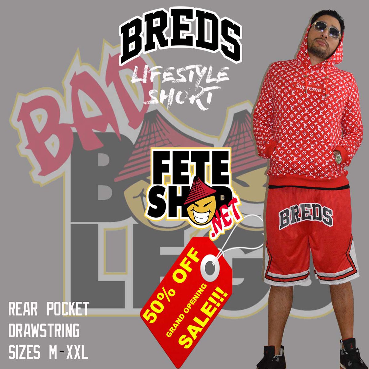 MY LATEST VENTURE – BAD BOOTLEG’S BY LOUDMOUT CHINEY – STREETWEAR FOR THE PEOPLE!!! SHOP EXCLUSIVELY FETESHOP.NET