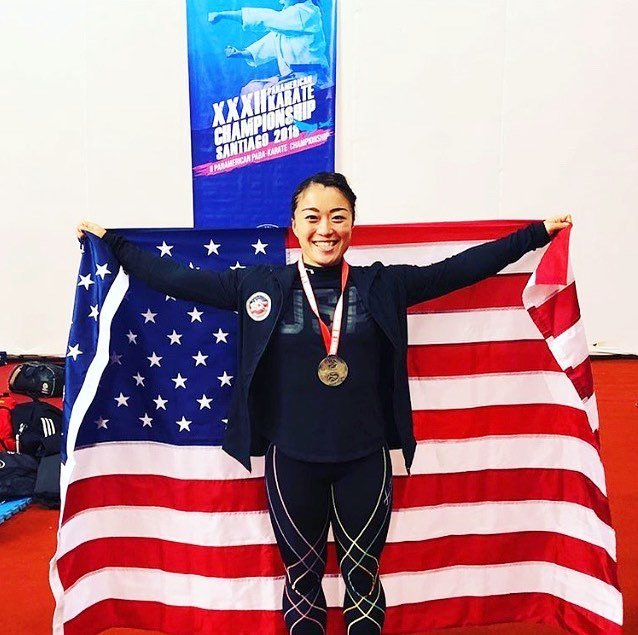 cwx_usa's tweet photo. #Repost USA Karate Champion @sakurakokumaikarate  Wearing our Endurance Generator Women’s Joint and Muscle Long Compression Tight 🇺🇸! https://t.co/g9djR2kqnZ https://t.co/1sa7S12P32