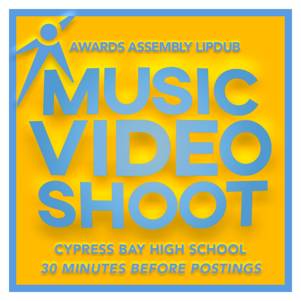 speechanddebate's tweet photo. Calling all students! The 2018 National Tournament Lip Dub will be filming in part on Tuesday at Cypress Bay High School 30 minutes before postings. Be there to snag a starring role! https://t.co/mwt7TMERkL