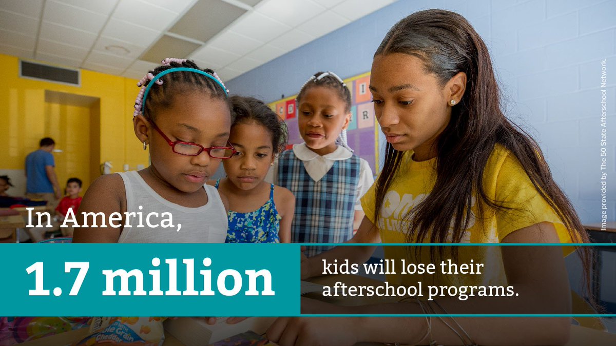 afterschool4all's tweet photo. Time to act! Afterschool programs for nearly 2 million kids are on the table this week. https://t.co/AzN920hrec #AfterschoolWorks https://t.co/rcpRqDOPs9
