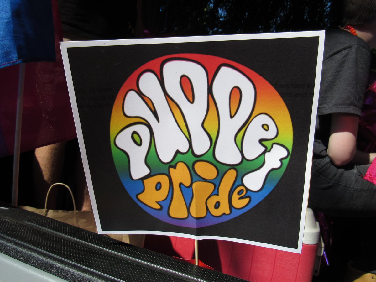 puppetize's tweet photo. We had a great time celebrating #pride in the Portland Pride Parade yesterday! π #lifeatpuppet https://t.co/gfRQKDpCEL