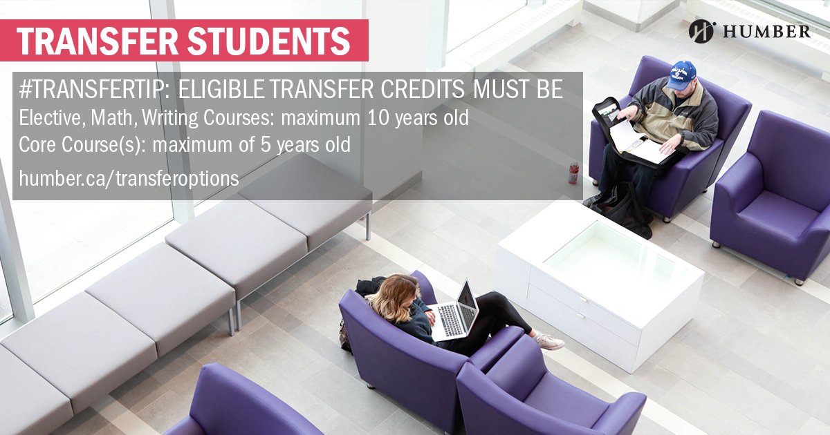 HumberPoly's tweet image. TRANSFER STUDENTS! Don&apos;t forget to check your prior course curriculum before applying for the transfer credit application! #TransferTips Learn More: bit.ly/2oYwpwN