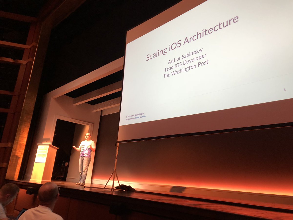 digimarktech's tweet image. Scaling iOS Architecture #SwiftFest