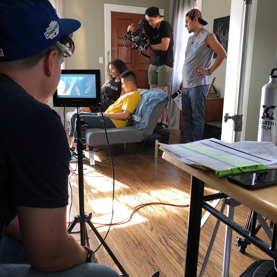 ToBeWithYouFilm's tweet photo. #bts Day 1: Friday, June 15, 2018
What a day! We lost power for a bit, production was almost shut down, we lost power a 2nd time, and it was hotter than expected on set. But we persevered and completed the day as planned. Shout out to a great cast and crew.
#onenightshortfilm https://t.co/nHREn4mxjF