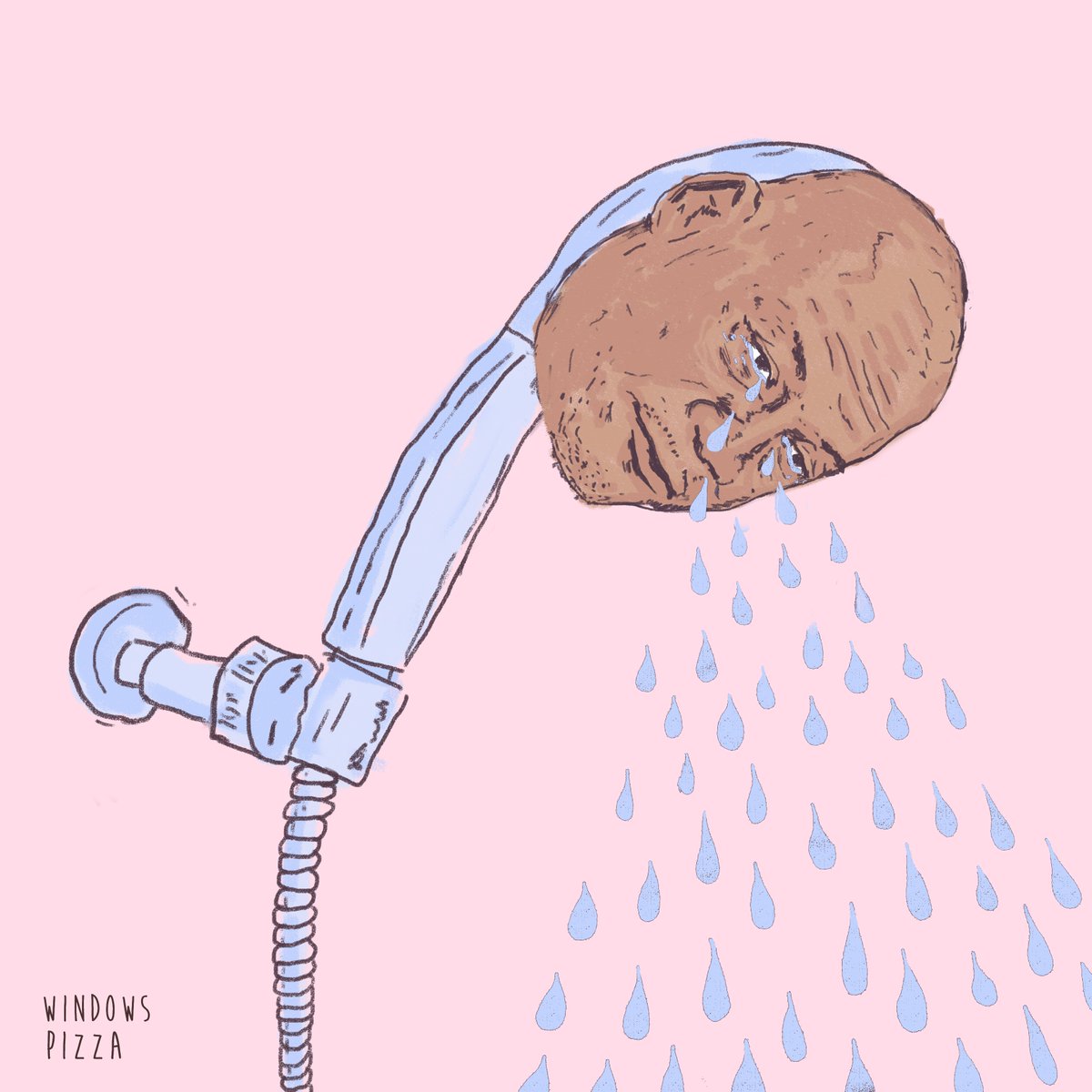 WindowsPizza's tweet image. How I Shower On Monday....