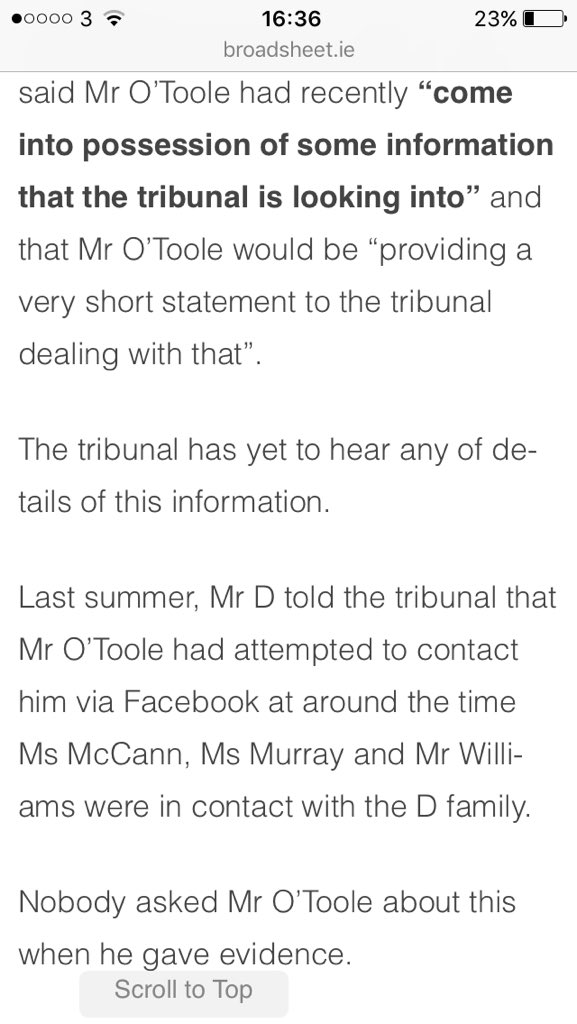 duzBme's tweet photo. @broadsheet_ie #DisclosuresTribunal
Hacks hiding behind Journalistic Privilege. But Supt Dave Taylor has waived his privilege and CAN be named?
How is Mick the hack (who has form, contacting ppl on FB) getting on with that "short statement"? #CharletonTribunal @CianOConcubhair @vincentbrowne https://t.co/8FXf4yUTpD
