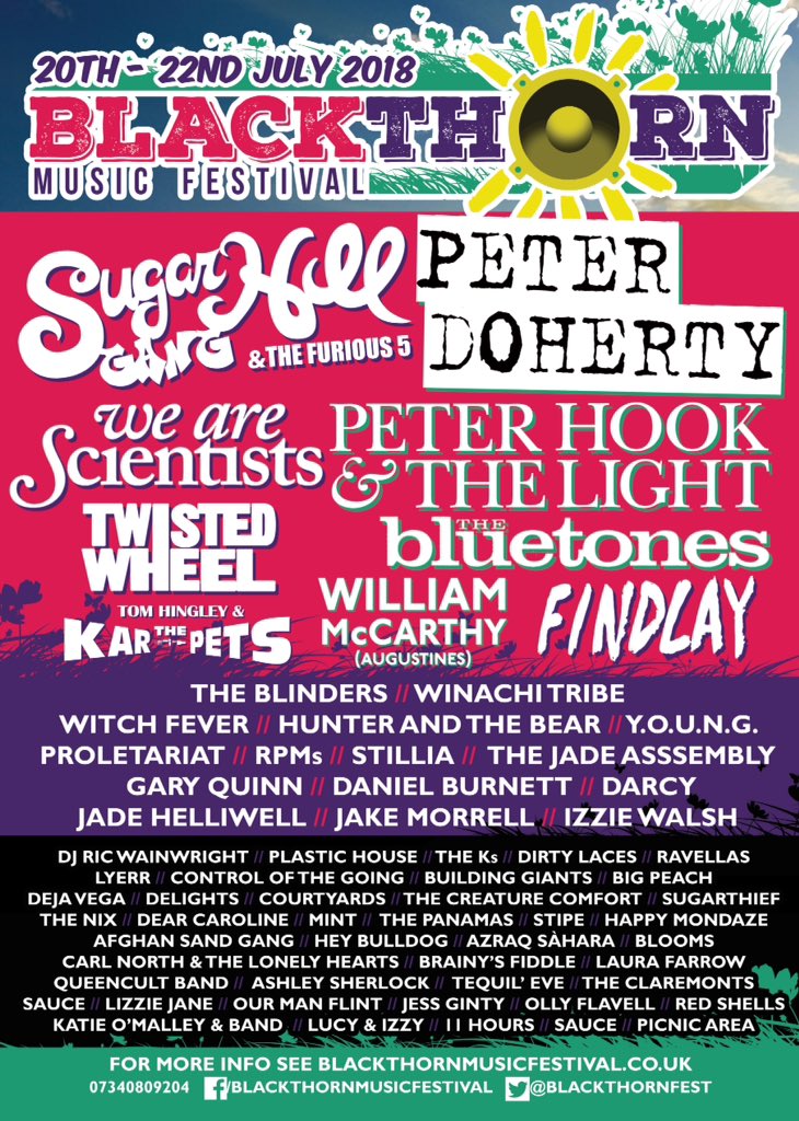 BlackthornFest's tweet photo. Updated Lineup &amp; Day Split Poster 

Please use these now &amp; Thank You for all the top support we have been having over the last week. https://t.co/pUZ28Yu9Ny