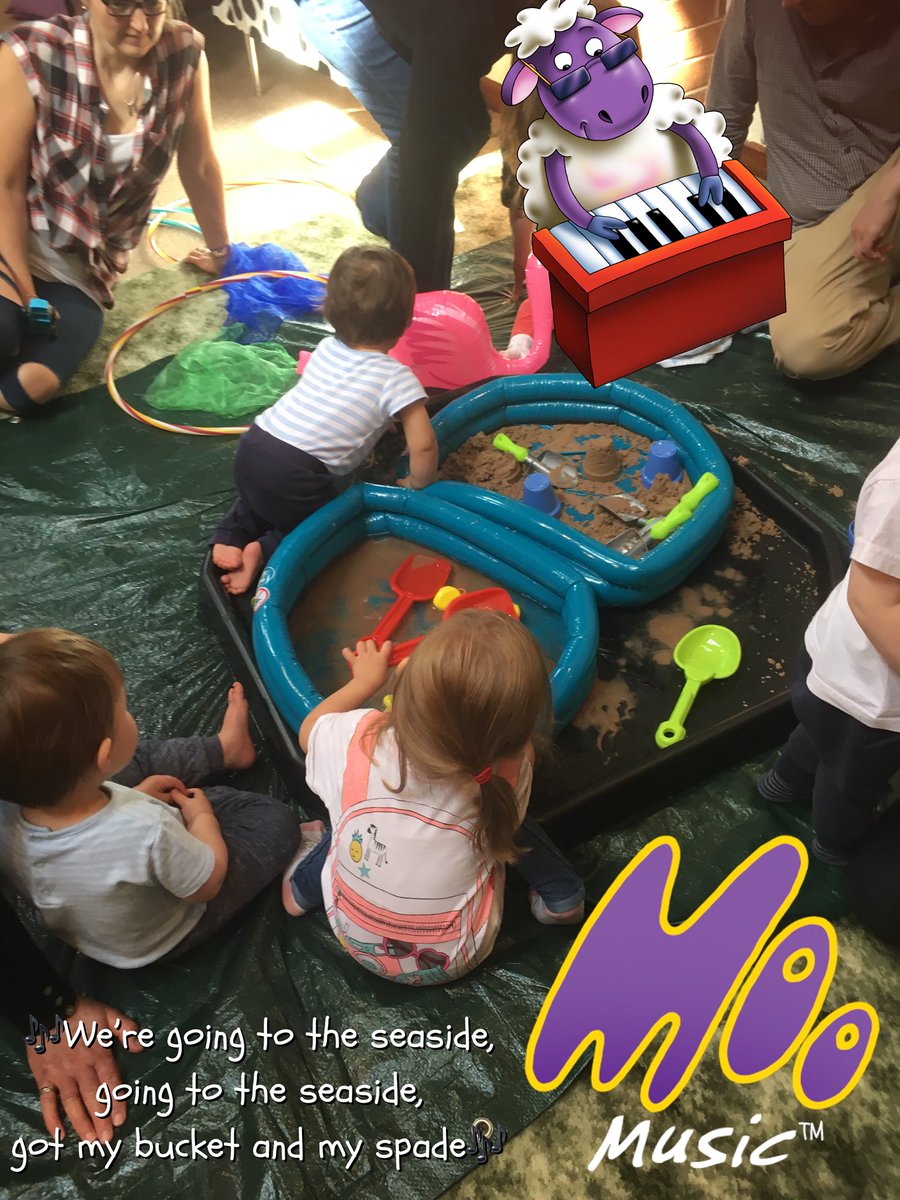 MooDronfield's tweet photo. We had a fantastic time with our New Whittington MOOvers! Some lovely new faces and our gorgeous regular MOOvers enjoyed our ‘Funfair at the seaside’ theme #Moosicalfun #singdanceplay #sensoryplay #imagination #makingmemories https://t.co/Ka1YH8YAFP