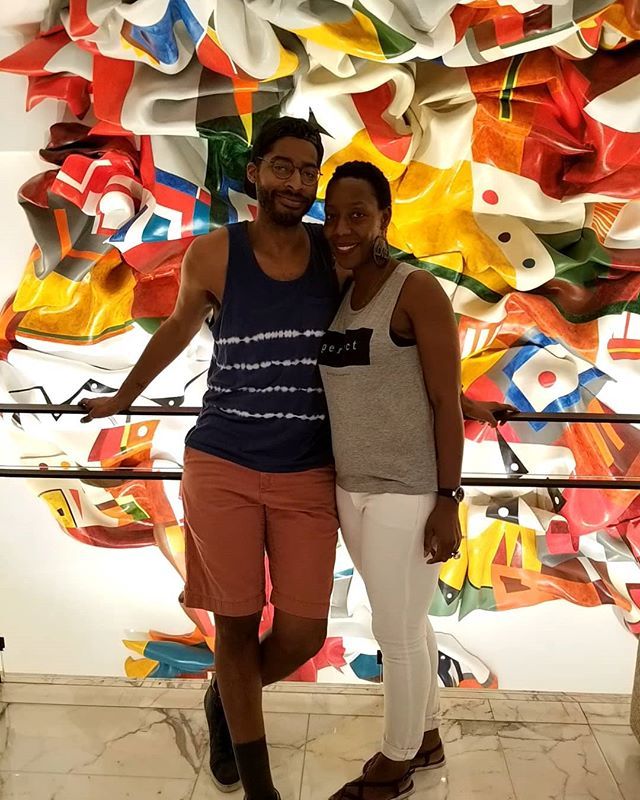 itsdonte's tweet photo. When you're out celebrating a real one and you stumble across a stunning work of art. #poseforthecamera #getemB #BWatts #DallasInBK #homiesforlife https://t.co/8BISkCFrcX https://t.co/jKVQB50ngG