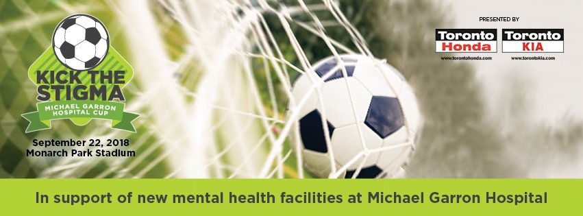 Hey all you World Cup fans - want to create your own team and be part of  the #kickthestigma <a href="/MGHToronto/">Michael Garron Hospital</a> <a href="/MGHFoundation/">Michael Garron Hospital Foundation</a> Soccer Cup. Go to kickthestigma.ca for all the details. Have some fun and raise funds for new mental health facilities in Toronto East. #soccerislife