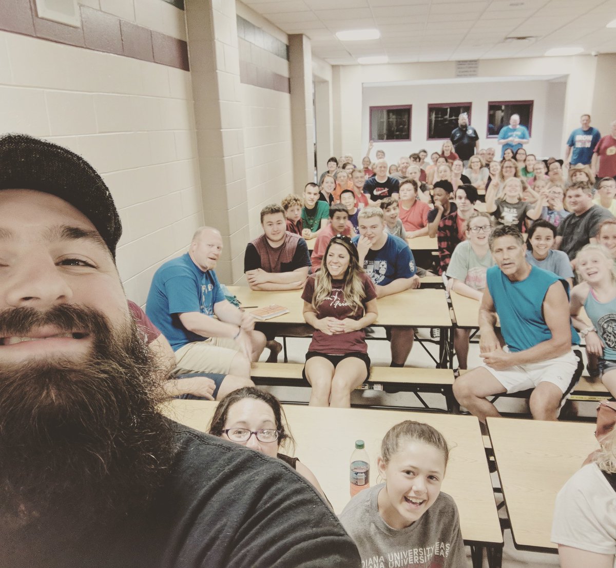UmcImmanuel's tweet photo. Late last night Pastor Kellen have a power message to the Impact mission team! Get ready, Jefferson, because here they come! #impactmission2018 https://t.co/7RfwXDAfRS