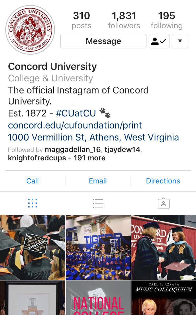 FollowMeToCU's tweet photo. Make sure to follow us on Social Media! Keep up with the latest CU happenings and events! #CUatCU #Roar #WV #MountainLions #Pinterest #Insta #Snap #Facebook https://t.co/bvNEKJq2Q1