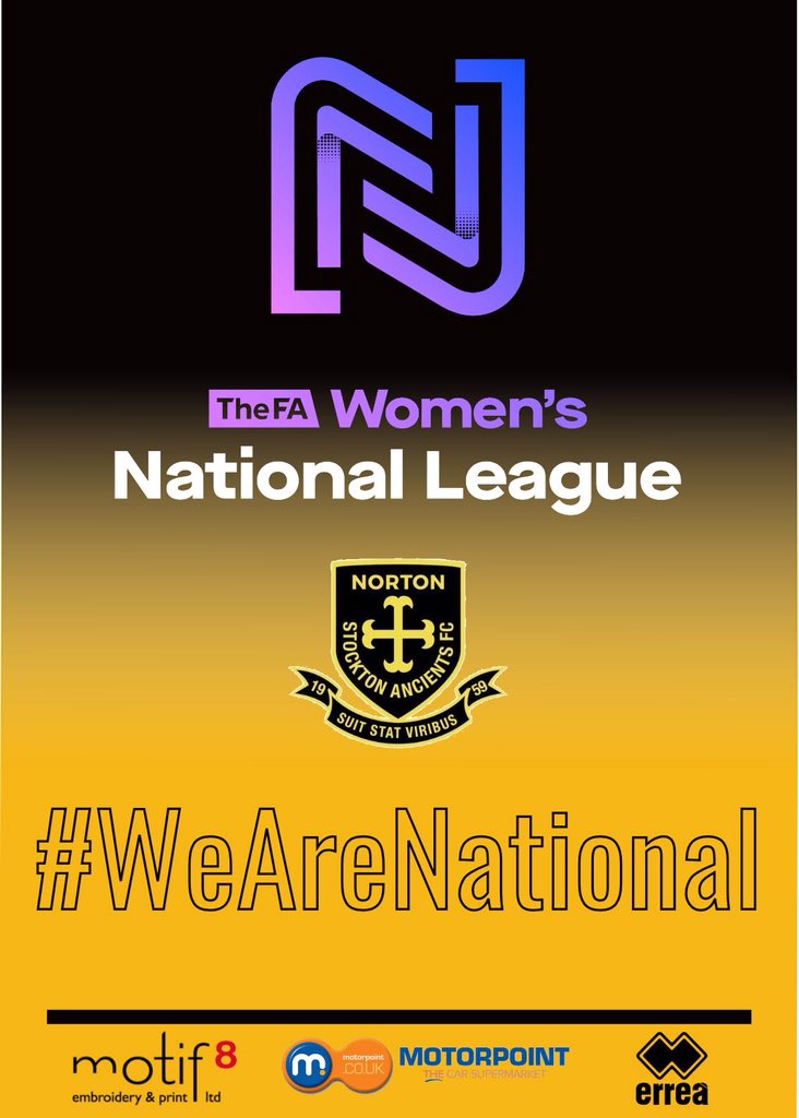 NortonLadies's tweet photo. Officials from Norton, yesterday made the trip to England HQ, at St George’s Park, for the AGM of the newly named FA Women’s National League.
Exciting times ahead and the hard work starts now.
#ANAW #WeAreNational 
@motorpoint @motif8ltd @erreaofficial https://t.co/Npk5Nk6IAY