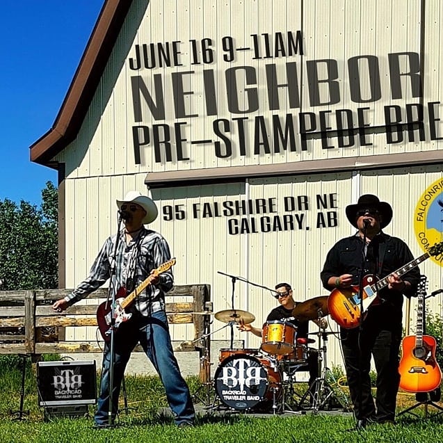 BrTravelerBand's tweet photo. Music extravaganza! 48 hrs, 3 varied stages, 160 tunes = 1 thankful & slightly fatigued band! #BLESSED #tired #countrymusic #albertaband #lotsoftravel #downhome #folks #CountryJam https://t.co/FK7UHzOzDI
