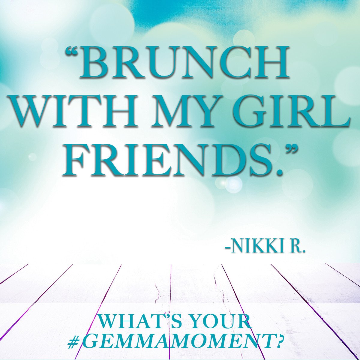 What's your #GemmaMoment?

Let us know in the comments for a chance to be featured!

#GemmaDiLuna #GemmaMoment #ItalianLuxuryCollection #ItalysGems #Wine #WhiteWine #ItalianWine #Moscato #PinotGrigio