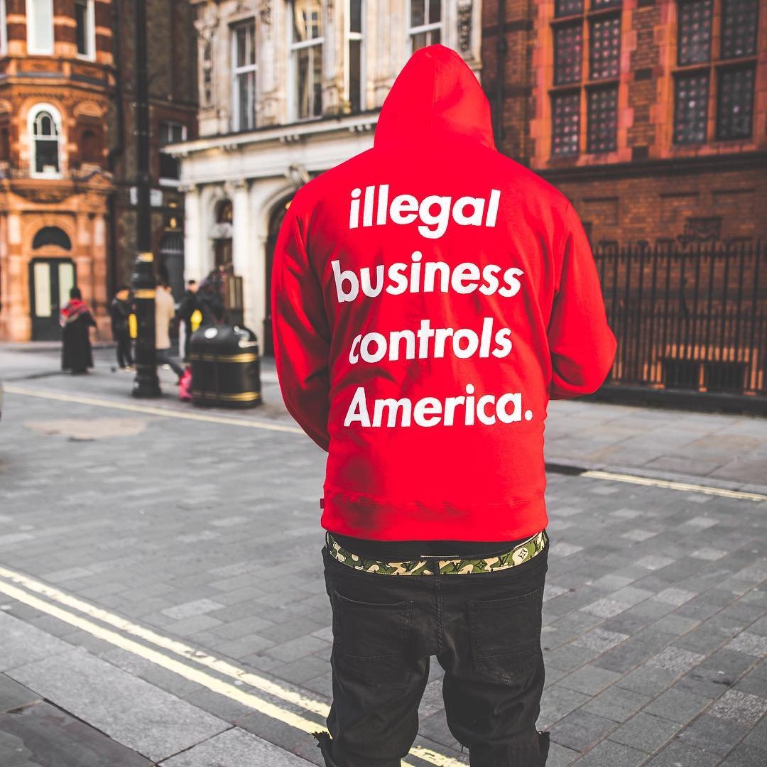 supreme illegal business hoodie Big sale - OFF 67%