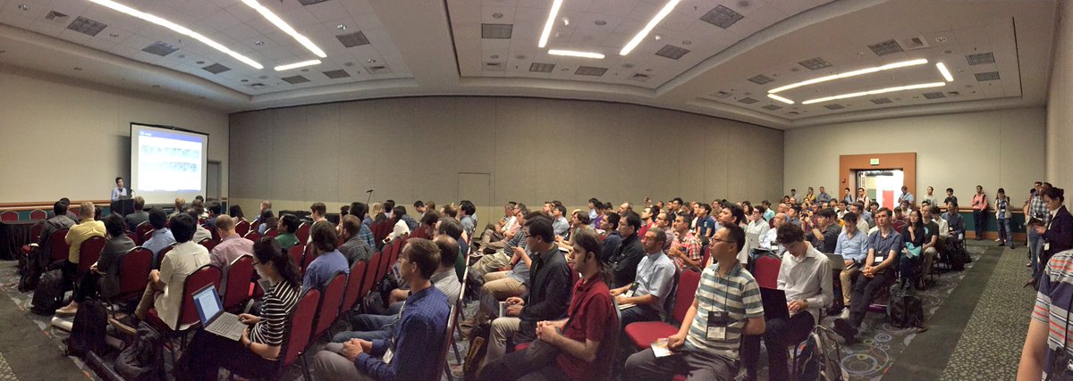 ilkedemir's tweet photo. Raquel Urtasun's keynote at #DeepGlobe is going on now. @CVPR #CVPR18 https://t.co/OY68vuZmDJ