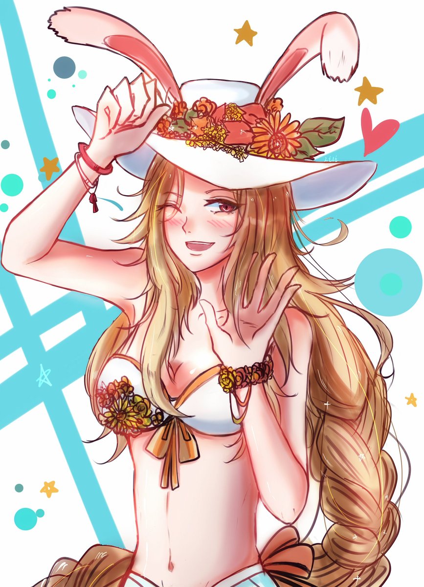 summer Gwen!\(≧▽≦)/☀
#VaingloryArt 
#Vainglory