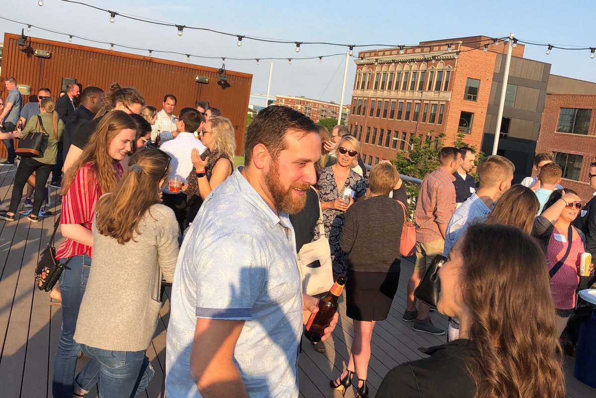 Stack41MKE's tweet photo. Excited for the launch of @ThinkMinded, LLC! @Ian Favill spoke on behalf of our Startup FreeCloud service for @ThinkMinded, LLC. Have a startup in MKE? Want free cloud infrastructure resources? Details here: https://t.co/7nMDGTrmFf https://t.co/pCtIKZDSa5