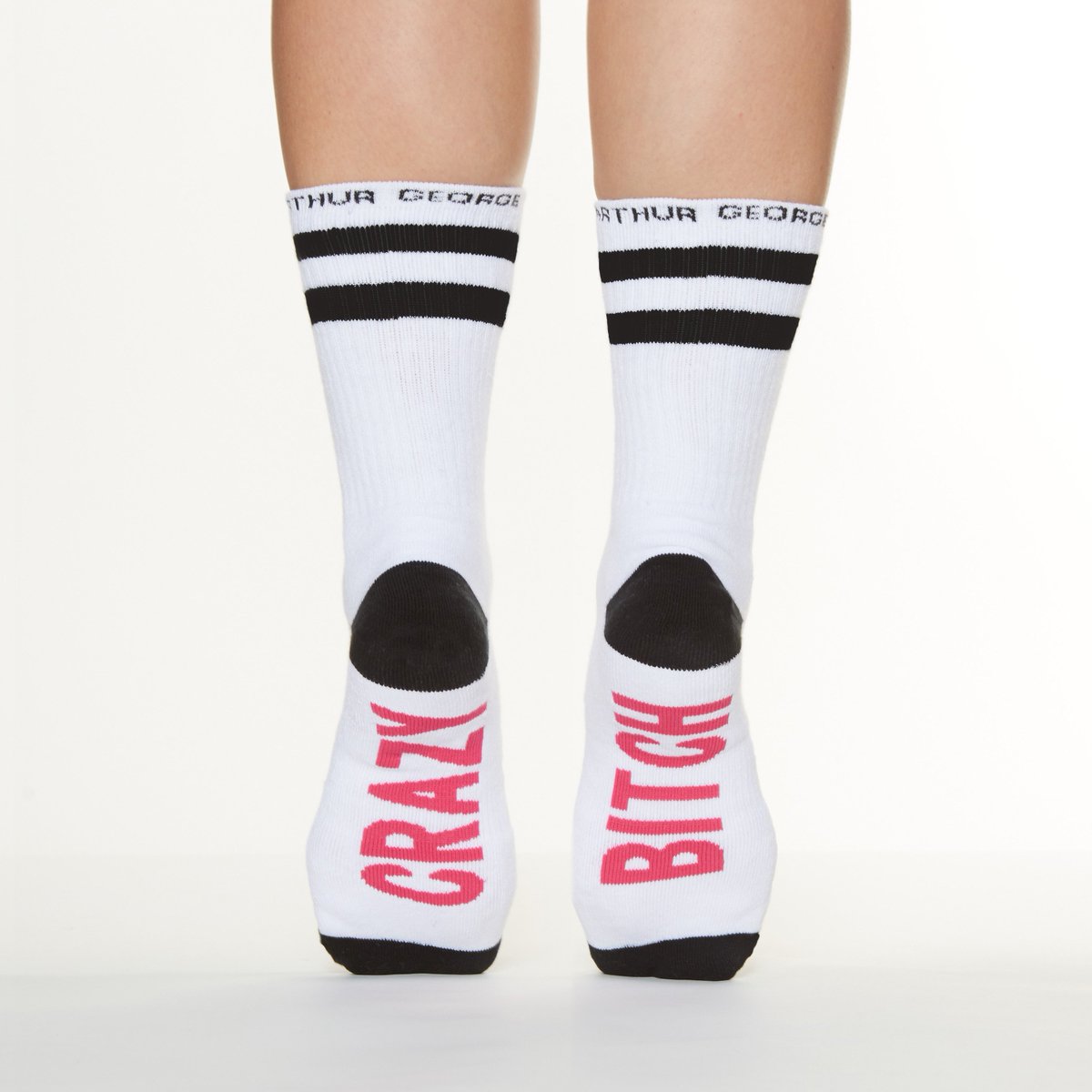 We all know at least one 🤣 NEW 🚨🚨 CRAZY BITCH socks just dropped shoparthurgeorge.com/products/crazy…