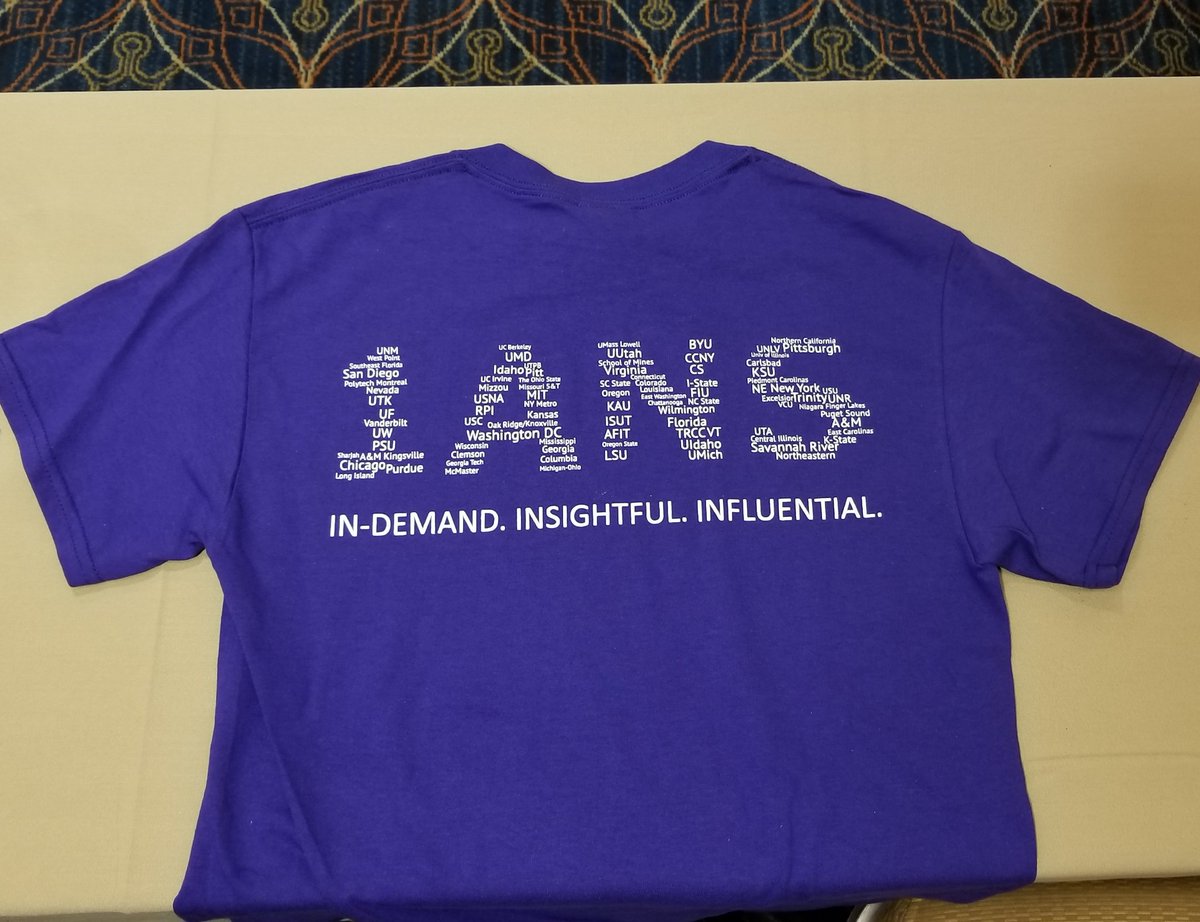 ans_ymg's tweet photo. Shirt front and back 😃👕 #ansmeeting https://t.co/4WKTyAtSY2