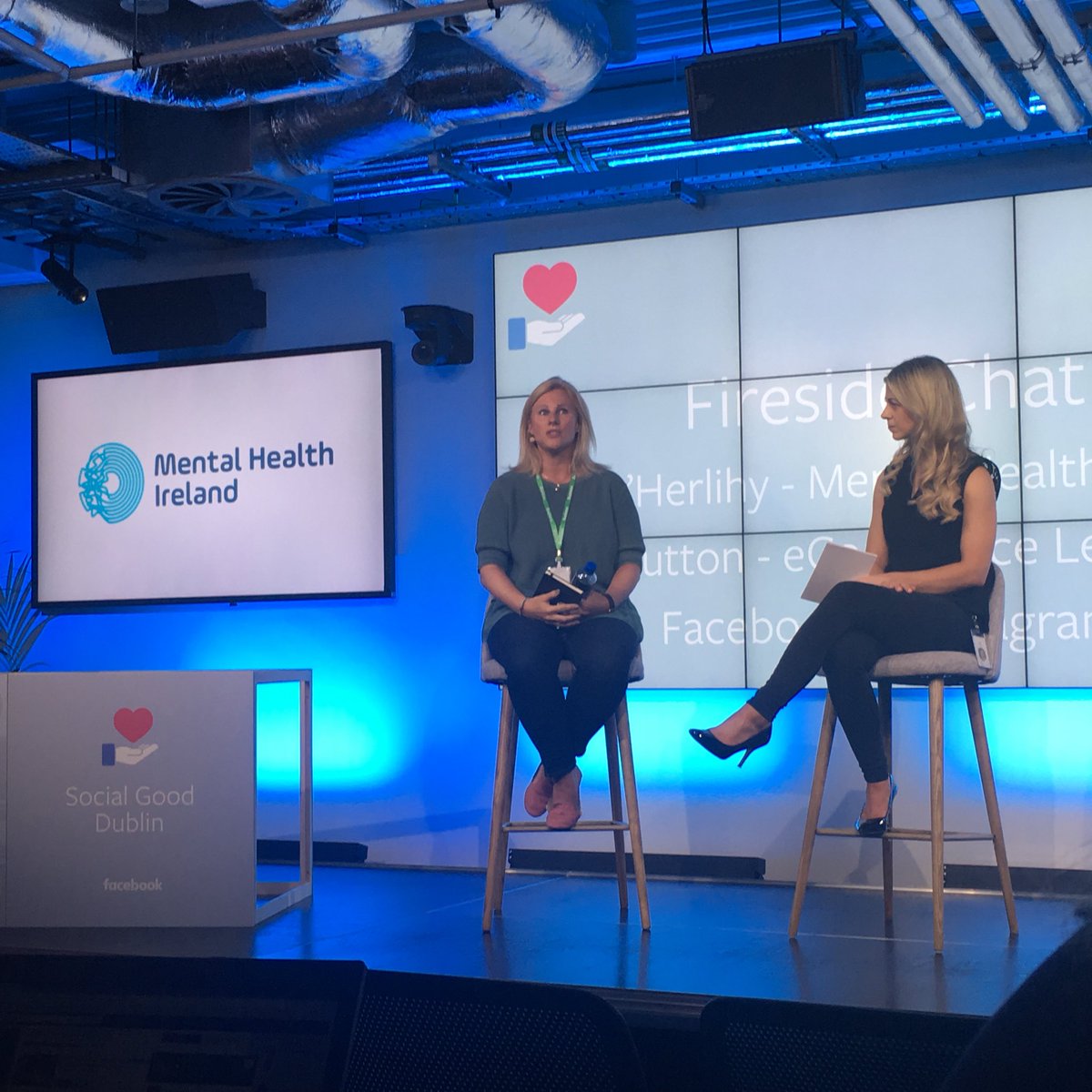 MentalHealthIrl's tweet photo. A huge thank you to @facebookdublin for having us at their #facebooksocialgood event today. We learnt lots and loved all the networking opportunities π https://t.co/zpK7UdqrH2