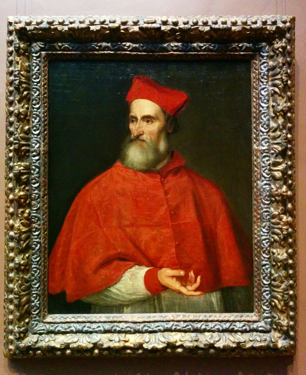 erinnsole's tweet photo. 🎨 Titian "Cardinal Pietro Bembo", ca.1540 🎨
#titian #tiziano #portrait #washington #artgallery #art #kunst #artwork #kunstwerk #uniqueartwork #artlover #artcollector #mypic #myphoto #iwashere #eventiartistici https://t.co/aMX02OIPeO