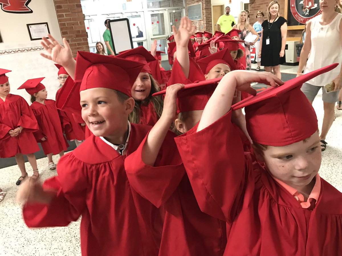 mskatewoodward's tweet photo. Congratulations to our little graduates! #kindergartencrew #officiallyfirstgraders #BCSDEaglePride ๐ฆ
โค๏ธ๐ https://t.co/Z8COF42Oiz