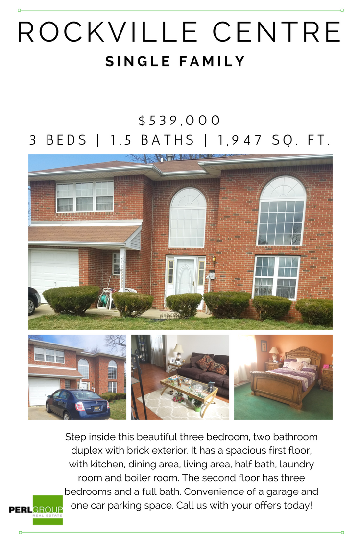 perl_group's tweet photo. Perfect Listing for This Beautiful Day: 3 Bed, 1.5 Bath Brick Exterior Duplex, Private Parking! #perlgroup #realestate #nyrealestate #forsale #duplex #brick #singlefamily https://t.co/SyH4evuVD4 https://t.co/c5VascWgCD