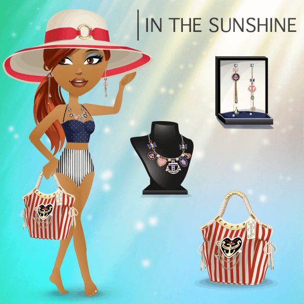 mallworldgame's tweet photo. Hey, MallWorlers, how's your Monday? 
We believe that you stay stylish and pretty while enjoying your time at the beach! Let the NEW Regular Collection inspire you! Welcome "In The Sunshine" ☀️ ⛱️

#stylish #pretty #summer #sun #beach #sand #swim #swimwear #best #outfit #look https://t.co/4aHEW9I87y