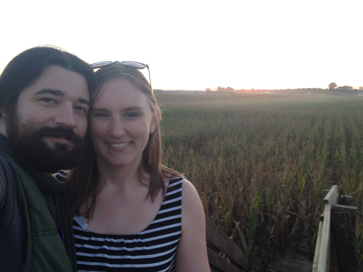 HollisPultz's tweet photo. @ds106dc #tdc2352  #ds106 The best way to enjoy a sunset is with your spouse. https://t.co/AeRKFZQzdA