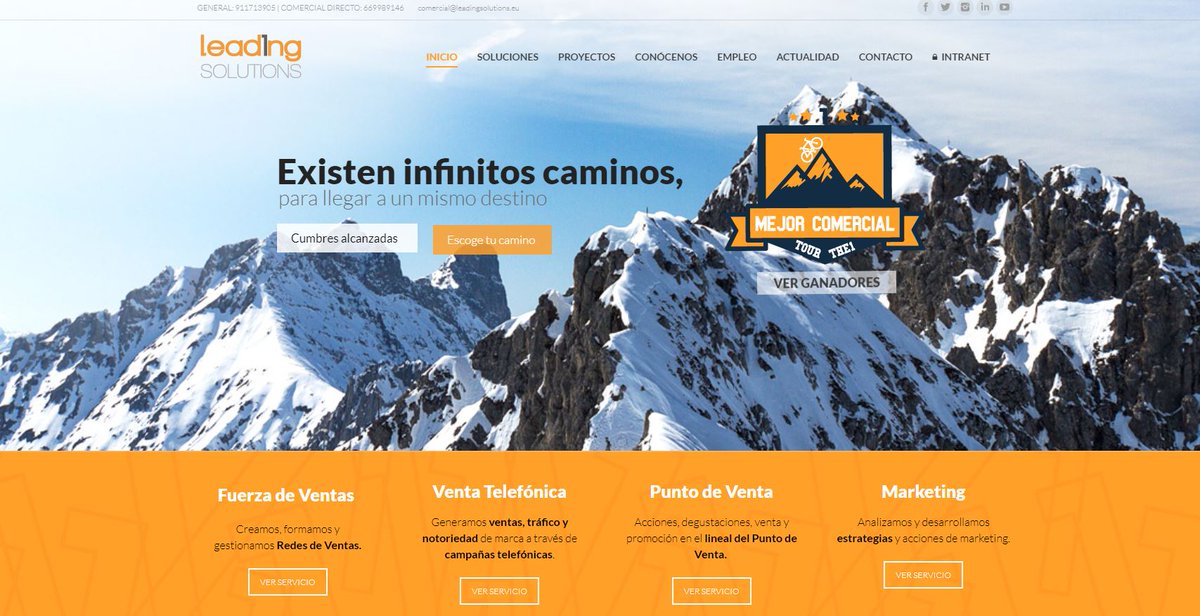 SomosLeading's tweet image. ¿Conoces nuestra web?
Entra y echa un vistazo a todos nuestro servicios! 
#leadingsolutions #leading #caminosinfinitos
😊
leadingsolutions.es