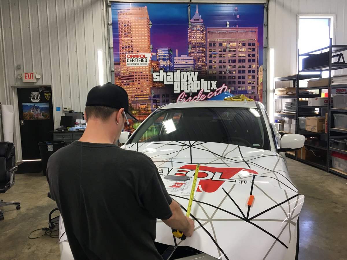 orafolwraps's tweet photo. Day 2 of the ORAFOL Certified Vehicle Wrap Installer Exam went off without a hitch on Friday. Such talented group! #ORAFOLcertified #ORAFOLcertifiedinstaller #CertifiedWrapInstaller https://t.co/RcR81UH667