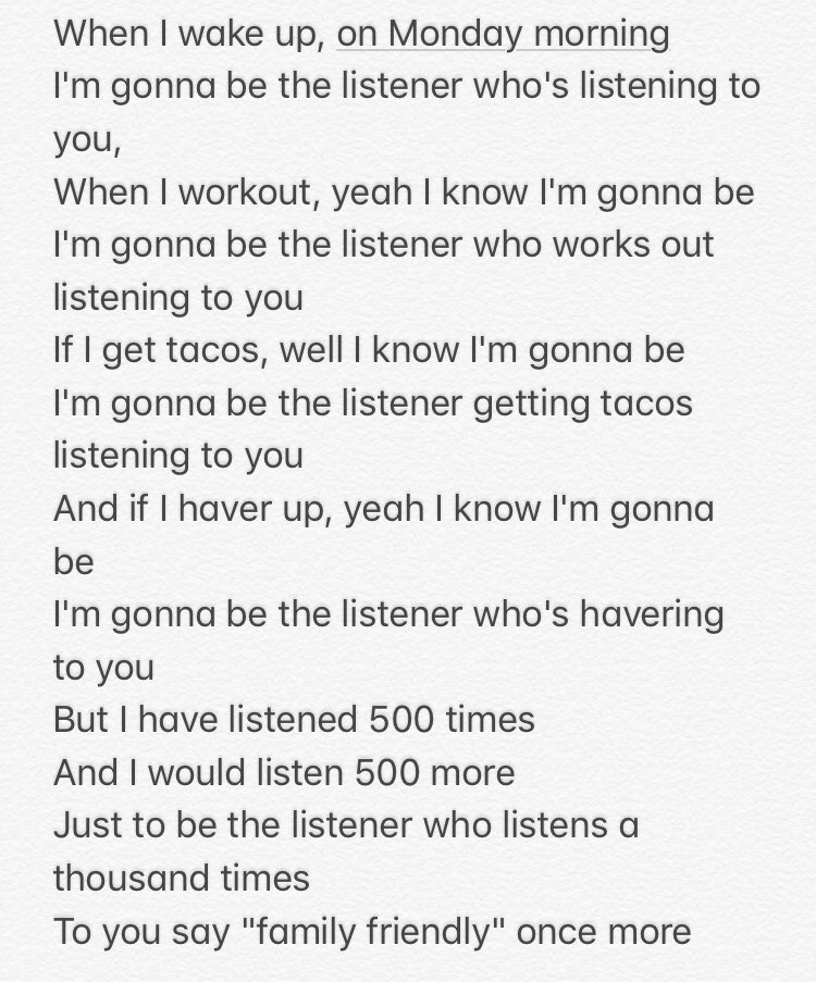 SimonWest23's tweet photo. @Baconsale @TheListener90 I was working on this then forgot about it but @786Joel 's karaoke retirement song reminded me: https://t.co/oWhCymHIMF