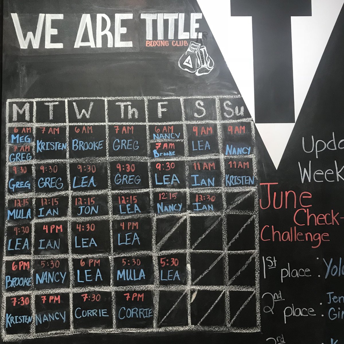 TBCNorthStation's tweet photo. Check out our schedule for next week! https://t.co/Ur8rTY8YNS