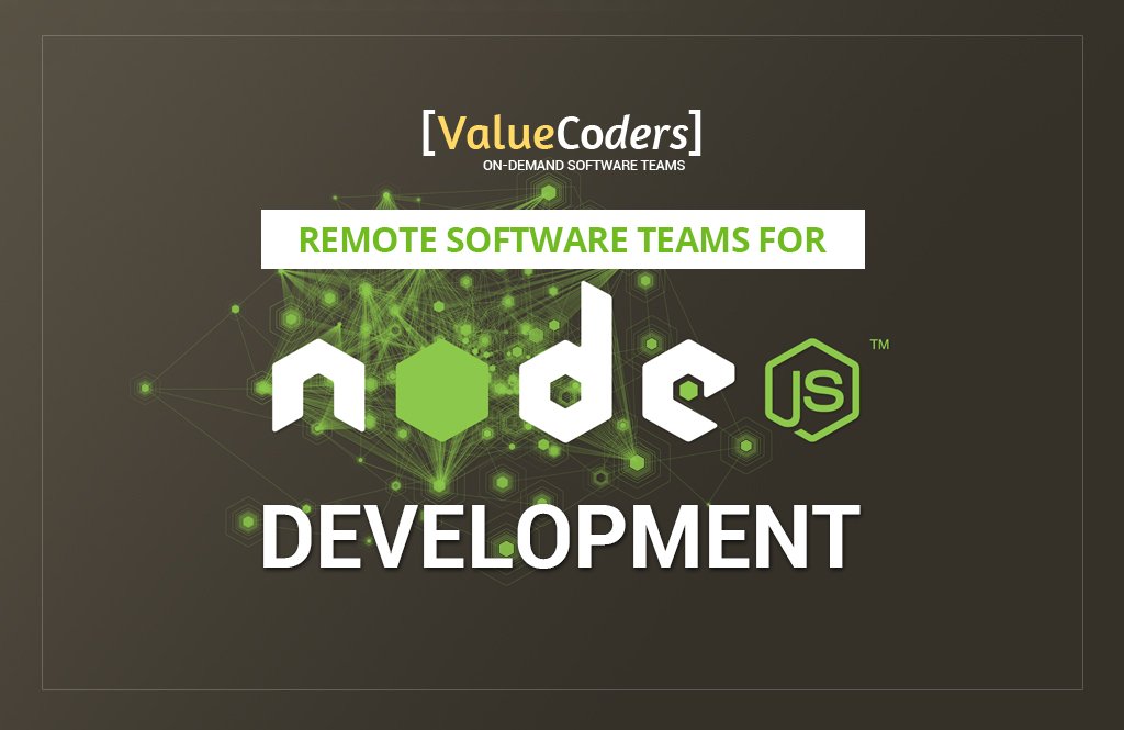 ValueCoders's tweet image. Get dedicated Node.js developers on hourly or full time (dedicated monthly) basis to build dynamic, feature-rich and fully fledged web applications. #hirenodejsdevelopers #nodejsdevelopment Contact Us: goo.gl/Aq7cFe