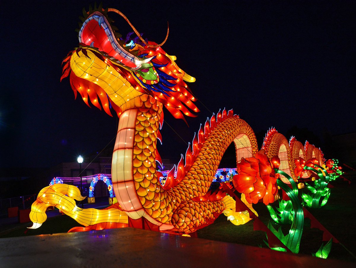 lanternfestnys's tweet photo. Tune in to @TedandAmy Wednesday to hear about Mary and Mike's date the Chinese Lantern Fest. They met at the dragon, had a Chinese beer, enjoyed the show and the lights and bought some souvenirs.  They’re a blast! Good match! #lanternfestnys #datenight #syracuse @93QSyracuse https://t.co/9ZqZSi3Mff