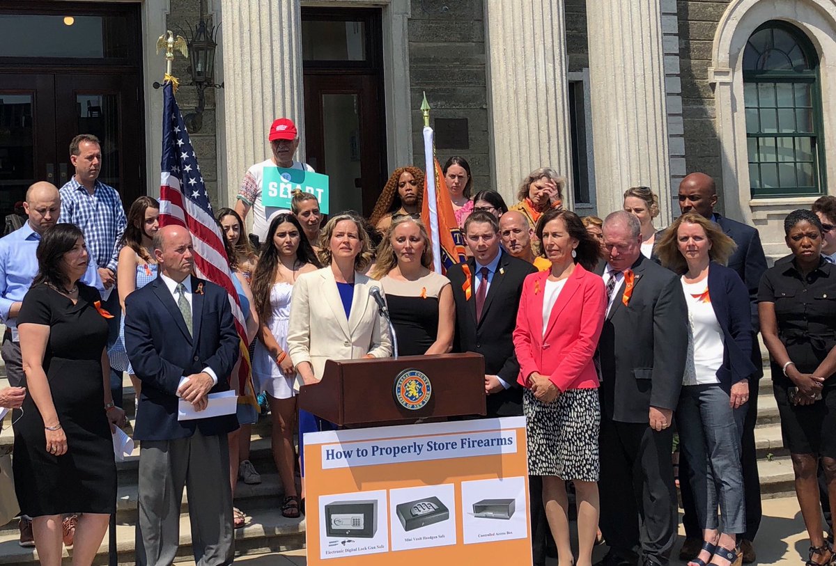 LauraCurran516's tweet photo. Proud to stand with Legislator Birnbaum to support the #NassauCounty Gun Storage Safety Law. This legislation will be instrumental in protecting our residents and children from unsafe storage of firearms. @NYAGV1 @NassauLegDems @NassauCountyPD @NassauDA @fred_guttenberg #NCNY https://t.co/FLD3UTZaRt