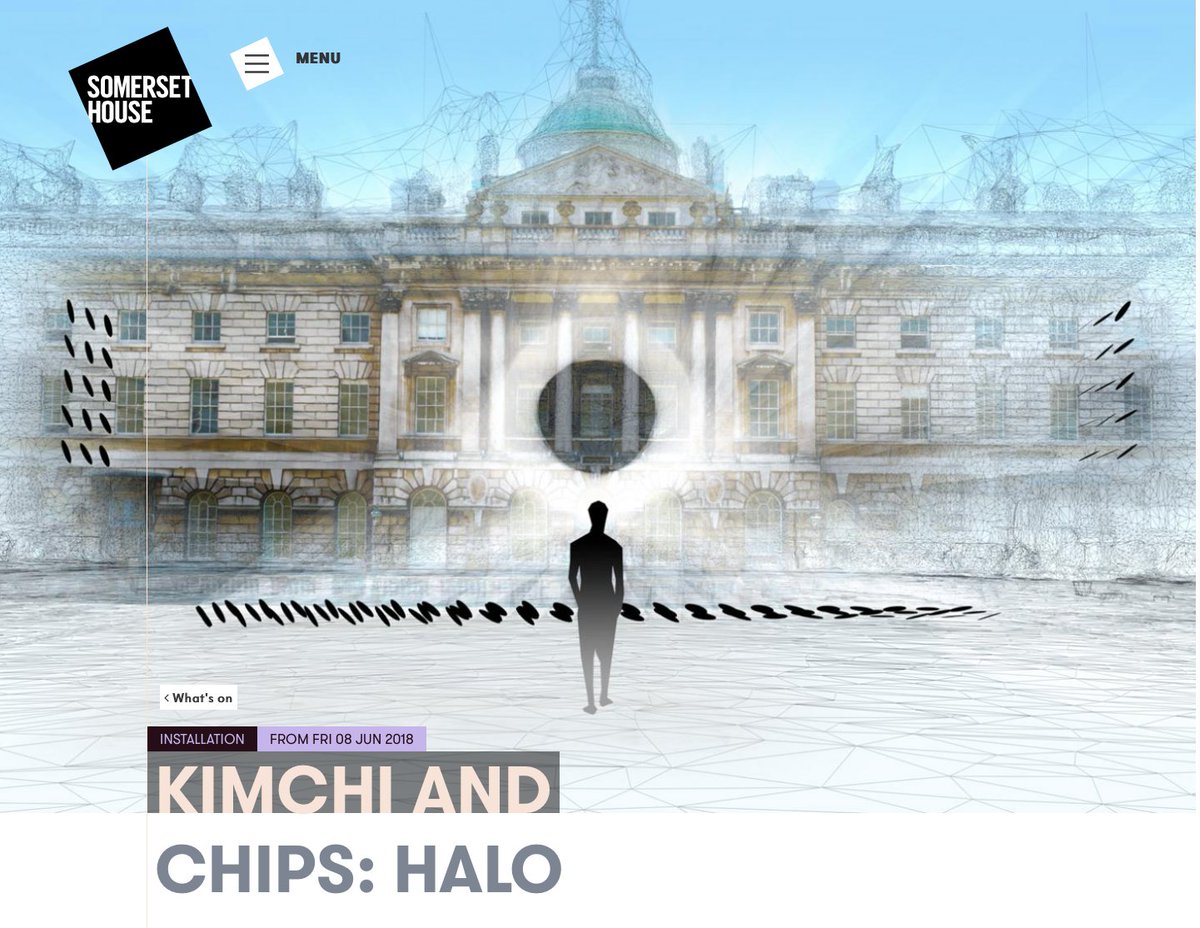 Lewis Moberly (@lewismoberly) on Twitter photo Spot the ephemeral halo at Somerset House, London until 27th of June <a href="/somersethouse/">Somerset House</a> #kimchiandchips #halospotting #installation #art #experimental #experiential Spot the ephemeral halo at Somerset House, London until 27th of June <a href="/somersethouse/">Somerset House</a> #kimchiandchips #halospotting #installation #art #experimental #experiential
