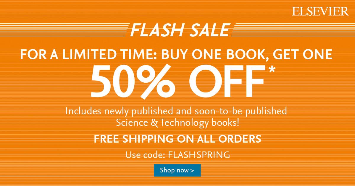 elseviernature's tweet photo. RT @SciTechELS: Buy one Science &amp; Technology book at full price and get 50% off your second book + free shipping on https://t.co/83lGo7kOG2. Use promo code FLASHSPRING.
Applies only to purchases made on https://t.co/83lGo7kOG2
Dates: June 11-22, 2018
https://t.co/x9aTpJUuEc https://t.co/KUOH0Zcgrj
