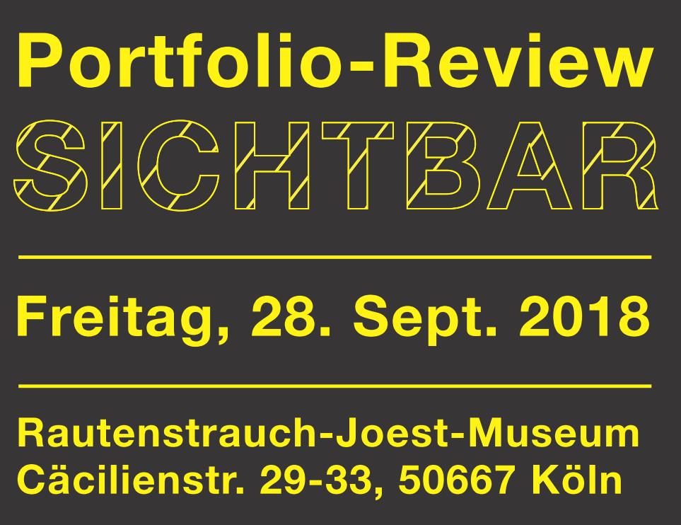Ab sofort könnt ihr euch für das Portfolio-Review SICHTBAR während des Photoszene-Festivals im September anmelden!

festival2018.photoszene.de/de/portfolio-r…